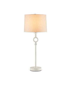 Germaine White Table Lamp