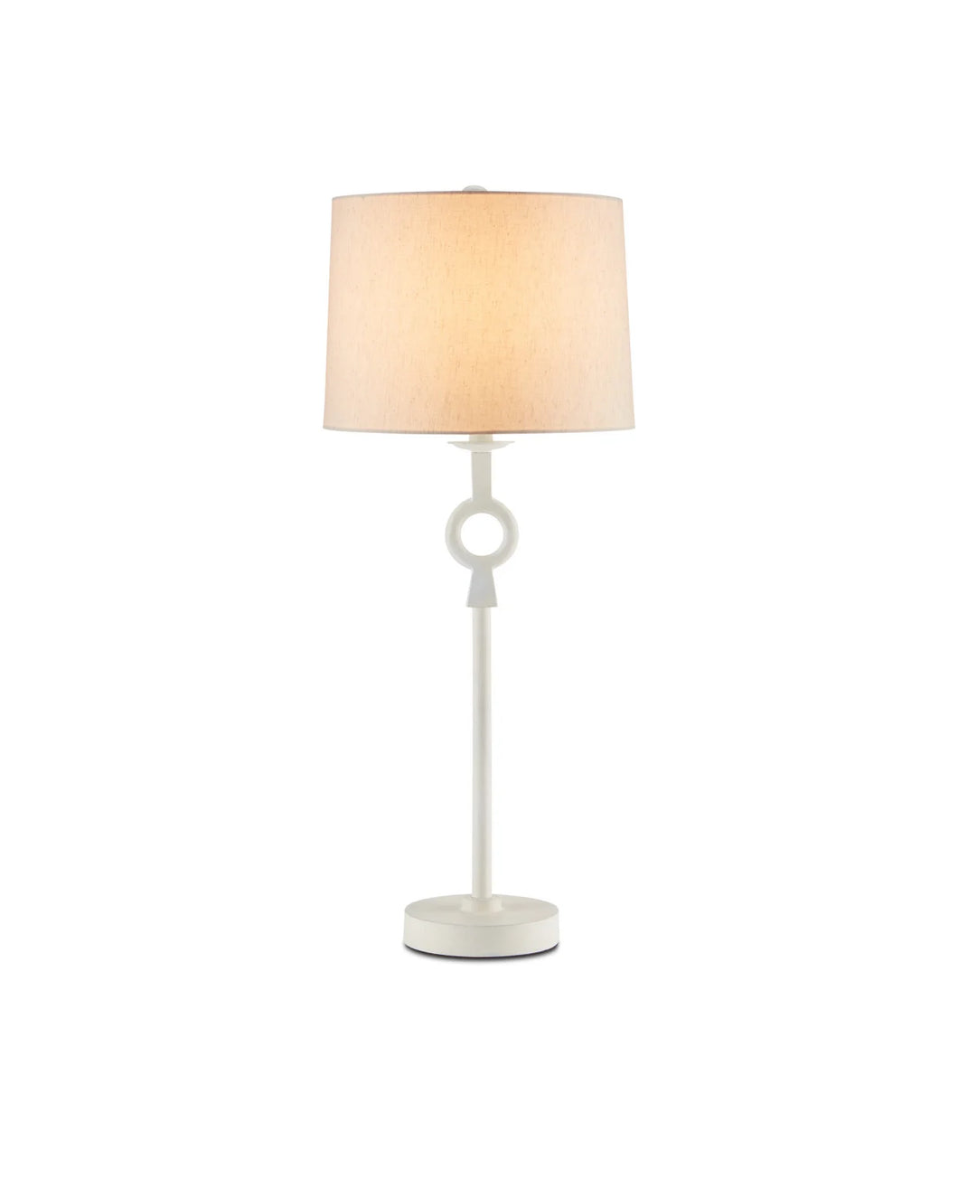 Germaine White Table Lamp