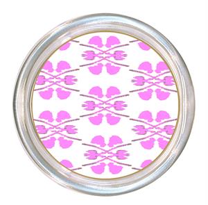 Pink Clover Coaster