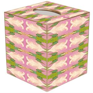 Cabana Pink Tissue Box Cover