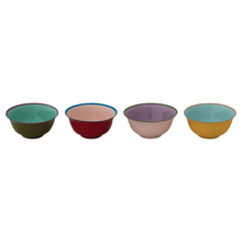 Load image into Gallery viewer, Enameled Stainless Steel Bowl