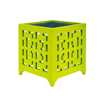 Load image into Gallery viewer, Worlds Away Libby Planter Lime Green