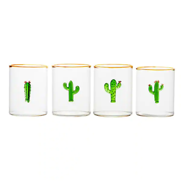 Cactus Tumbler Set